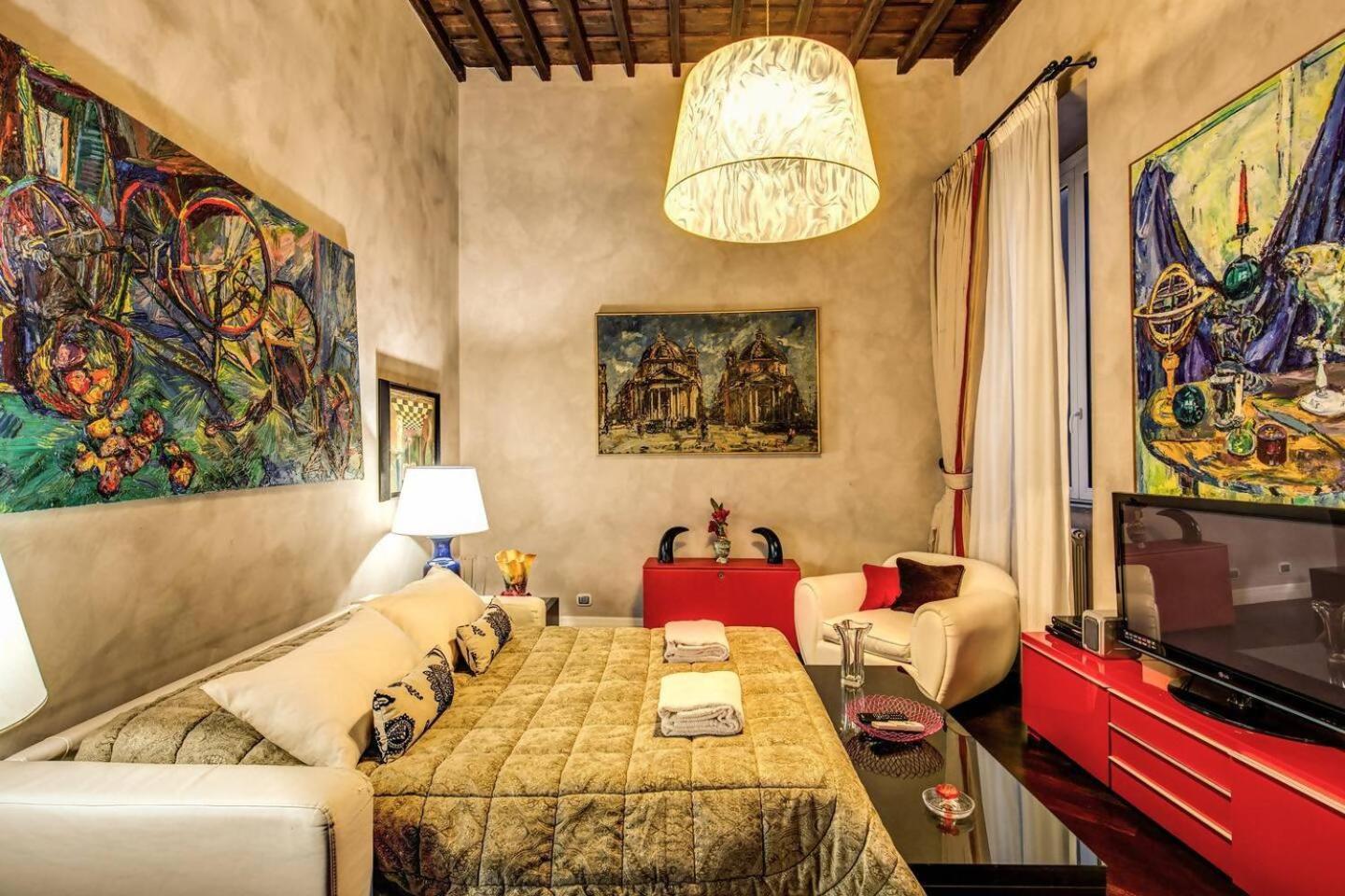 Spacious Flat By Piazza Navona Rome Exterior photo